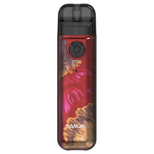 SMOK NOVO 4 MINI KIT RED STABILIZING WOOD