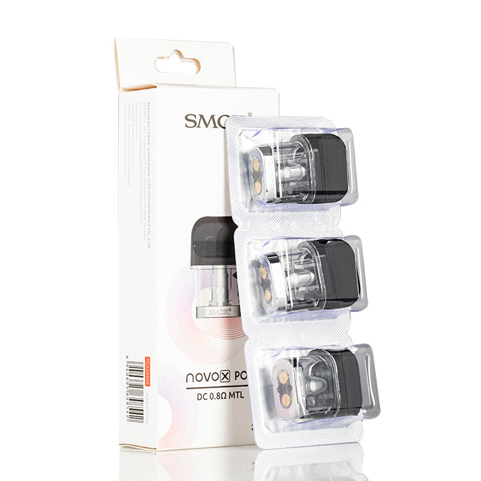 SMOK NOVO X POD DC 0.8OHM MTL 3CT