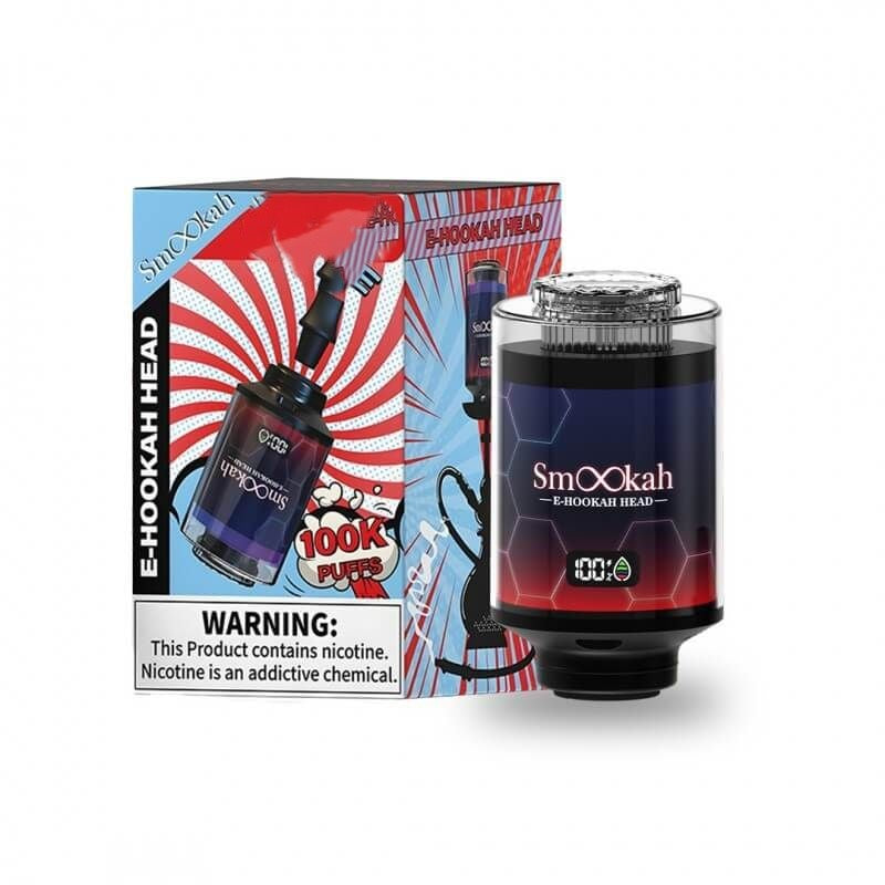 SMOOKAH HOOKAH HEAD STRAWBERRY KIWI 100K