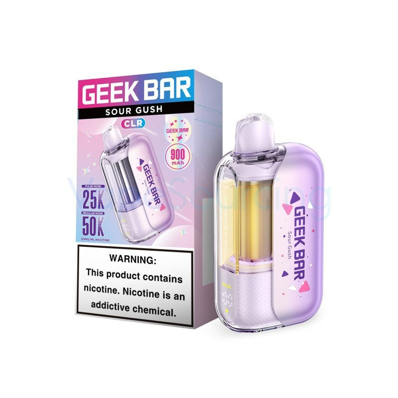 GEEK BAR CLR SOUR GUSH 50K