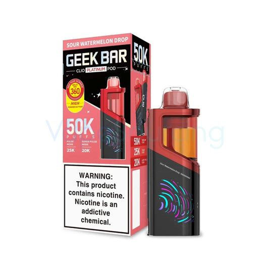 GEEK BAR CLIO PLATINUM POD SOUR WATERMELON DROP 50K