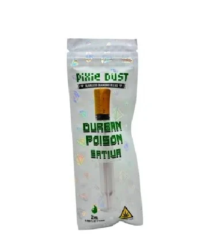 PIXIE DUST FLAWLES DMND BLND THCA SYRINGE DURBAN POISON SATIVA 2ML