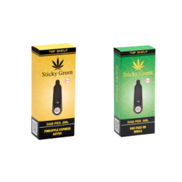 STICKY GREEN DAB PEN GREEN GOLD INDICA 0.5ML