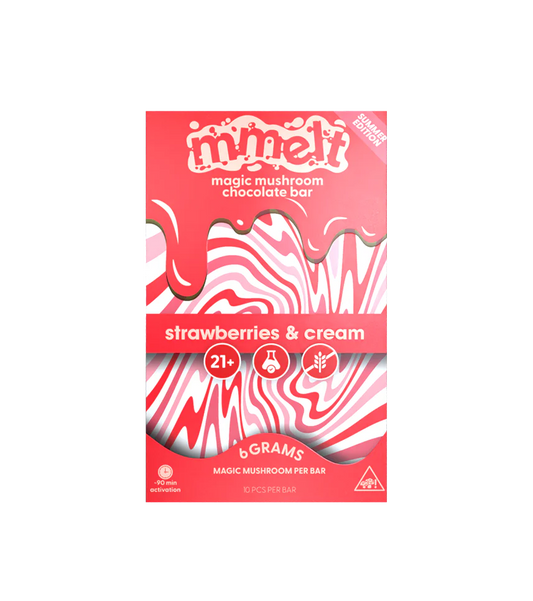 MMELT CHOCOLATE STRAWBERRIES AND CREAM 6GM|850060068539|Pack Of|6