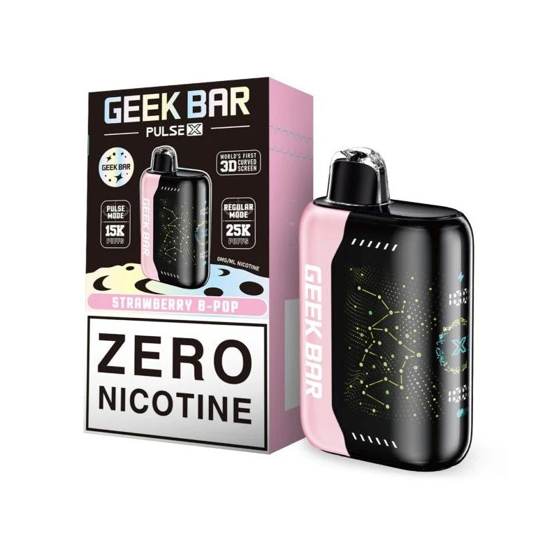 GEEK BAR PULSE X STRWBRY B POP 25K|810125438325|Pack Of|5