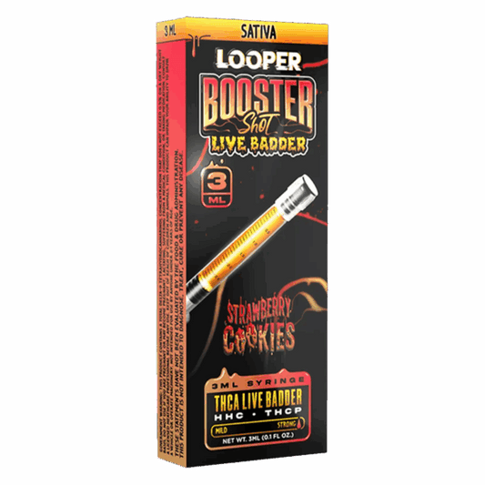 LOOPER BOOSTER SHOT SYRINGE STRWBERY COOKIES 3ML
