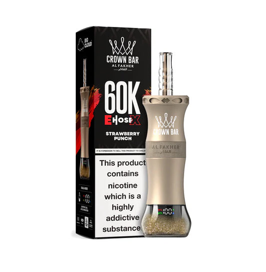 AL FAKHER CROWN BAR EHOSEX STRAWBERRY PUNCH 60K