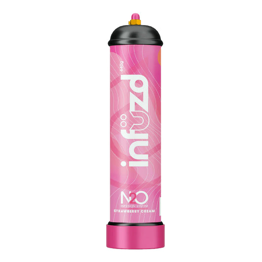 INFUZED N20 CREAM CHARGER STRAWBERRY CREAM 640G