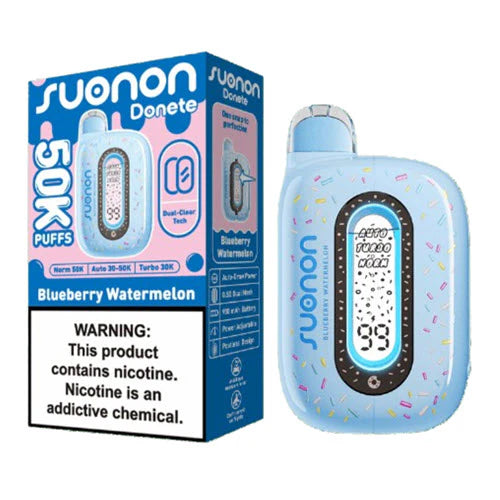 SUONON DONETE USA 50K|SUONON DONETE USA BLUEBERRY WATERMELON 50K|850079257139|Pack of 5