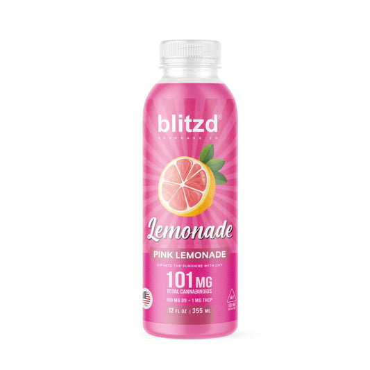 BLITZ D9 THC LEMONADE PINK LEMONADE 101MG 12OZ