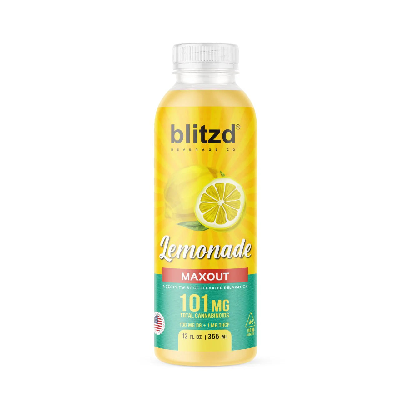 BLITZD LEMONADE MAXOUT 101MG 12OZ