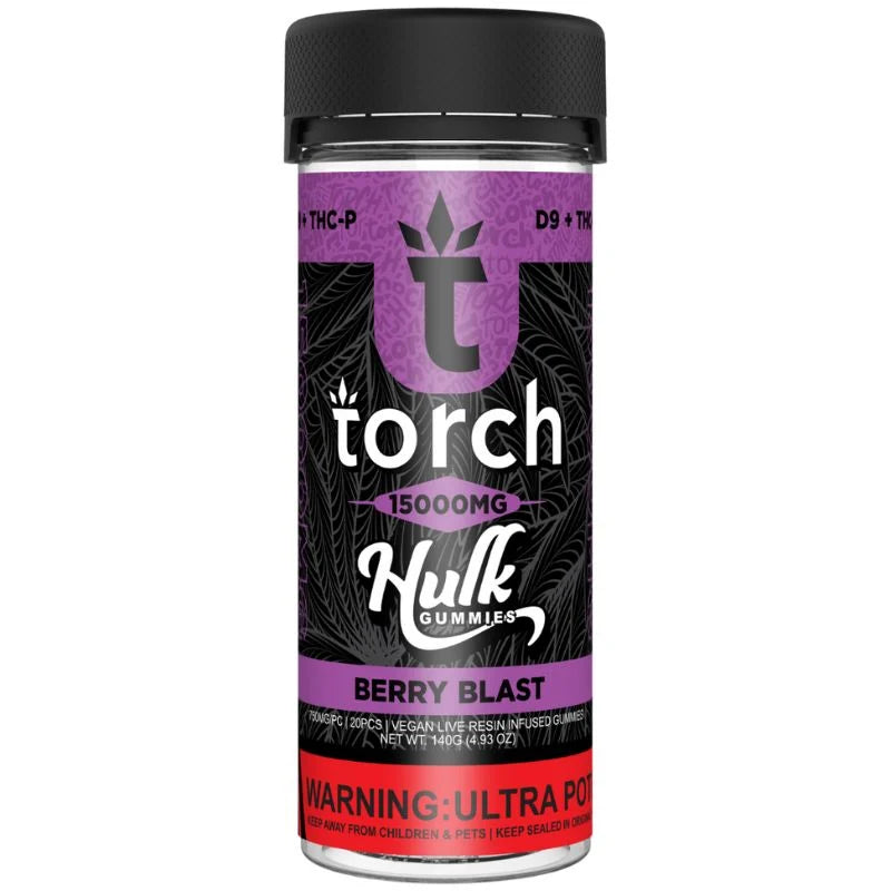 TORCH HULK GUMY BERRY BLAST 15000MG