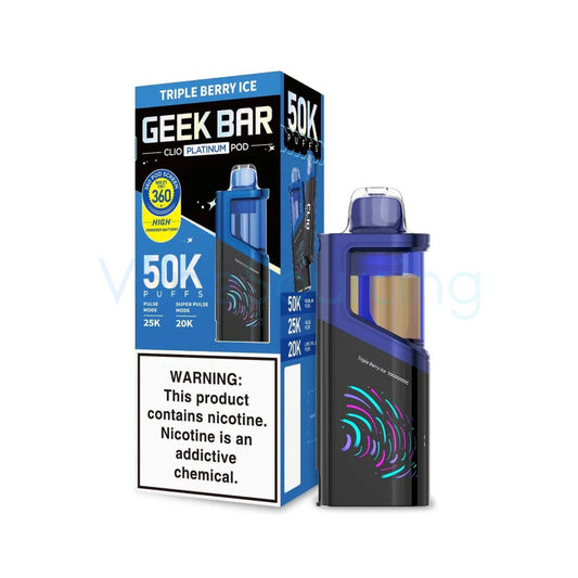 GEEK BAR CLIO PLATINUM POD TRIPPLE BERRY ICE 50K