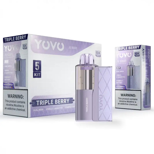 YOVO JB50000 KIT 50K |TRIPLE BERRY 50K |6976984855834|PKOF 5