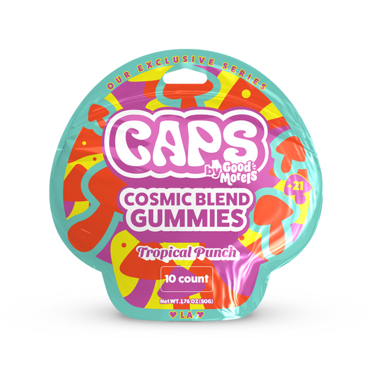 CAPS COSMIC BLEND GUMY TROPICAL PUNCH 10CT