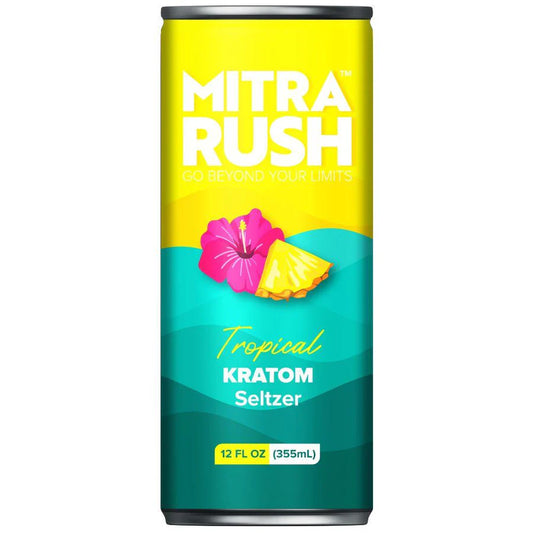 MITRA RUSH SELTZER TROPICAL 60MG 12OZ