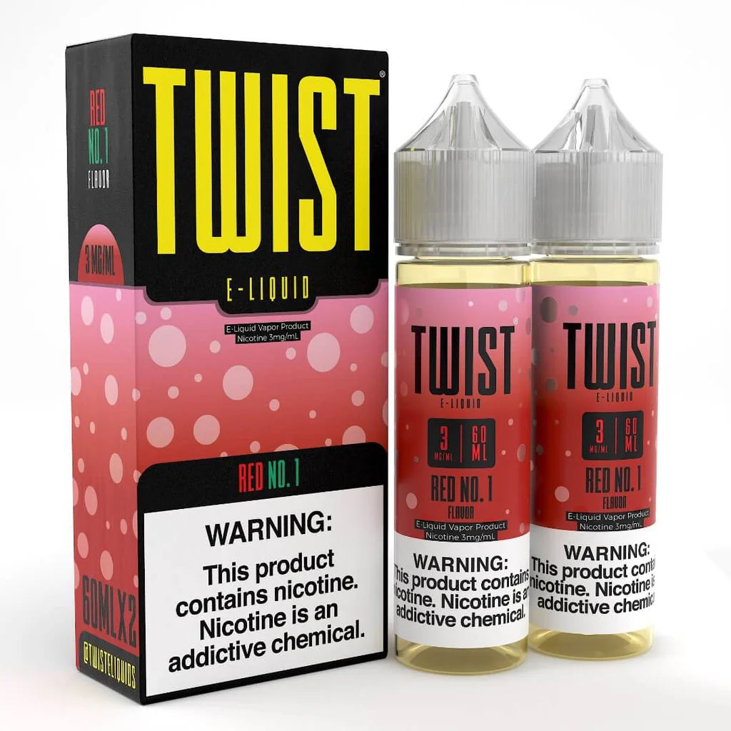 TWIST E LIQUID X 2 RED NO 1 30ML 55MG