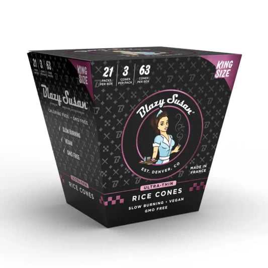 BLAZY SUSAN ULTRA THIN RICE CONE KS  21CT
