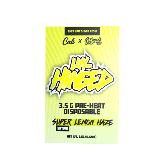 UNHINGED 3.5G|UNHINGED SUPAR LEMON HAZE SATIVA 3.5G|850067283249