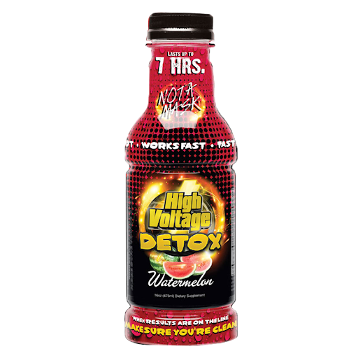 HIGH VOLTAGE DETOX  WATERMELON 16oz