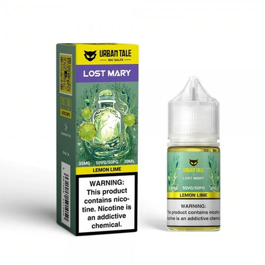 LOST MARY URBAN TALE E-LIQUID LEMON LIME 35MG 30ML