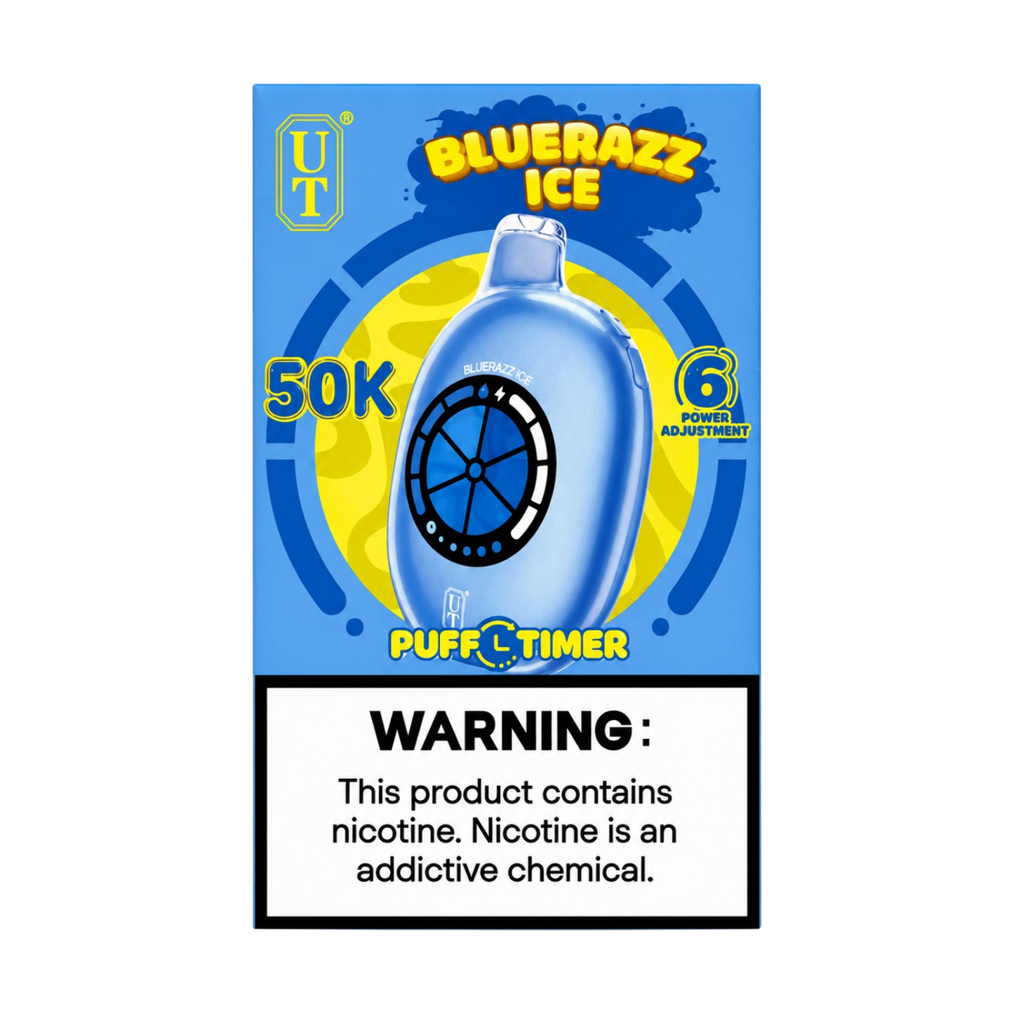 UT BAR BLUE RAZZ ICE 50K