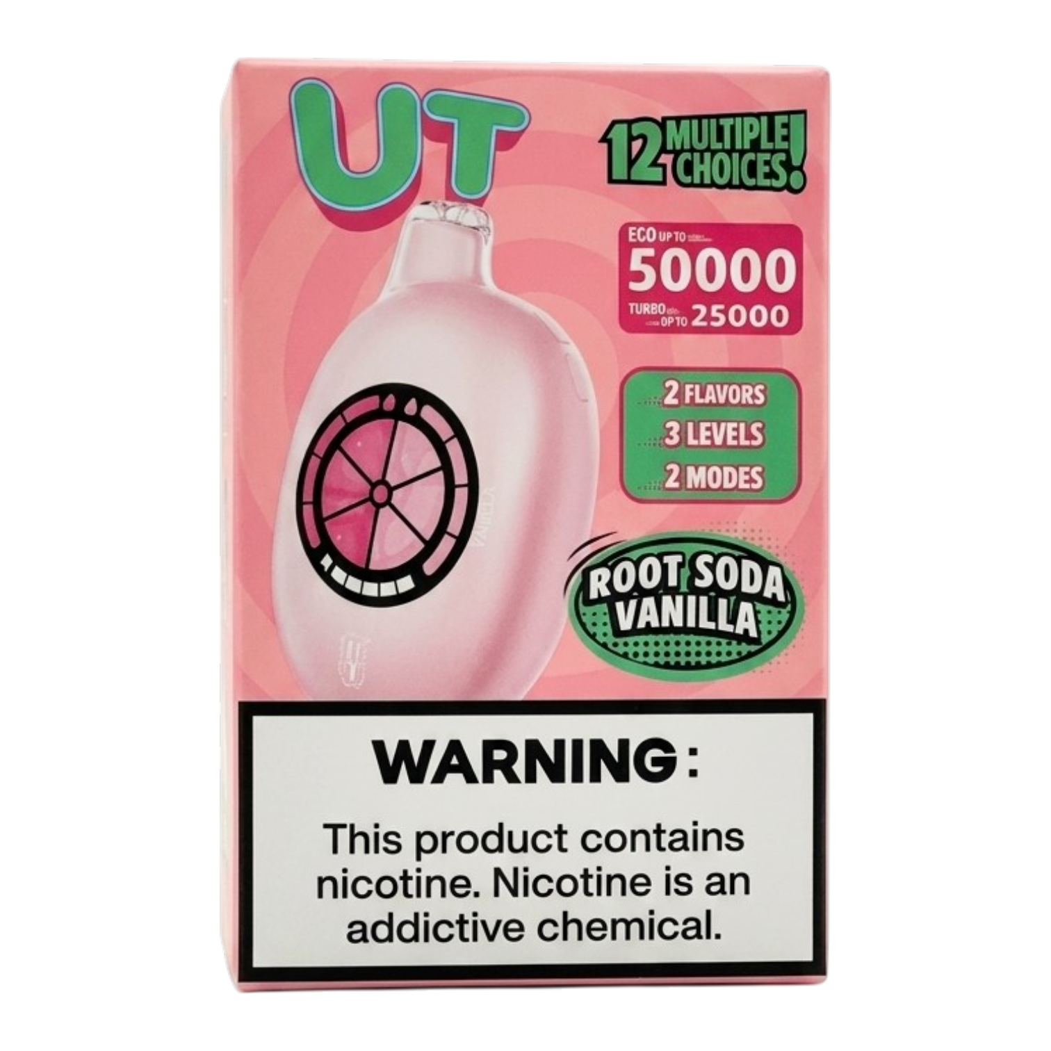 UT BAR ROOT SODA VANILLA 50K