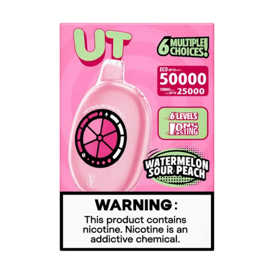 UT BAR WATERMELON SOUR PEACH 50K