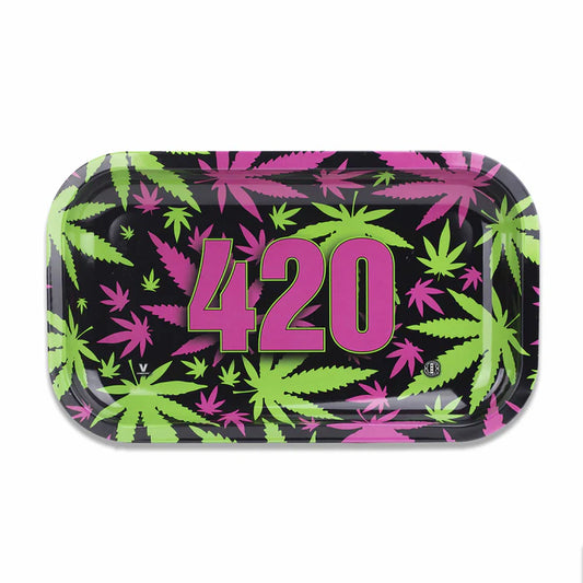 METAL TRAY MEDIUM 420 RETRO