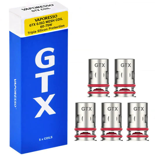 VAPORESSO GTX MESH COIL 0.15OHM 5CT