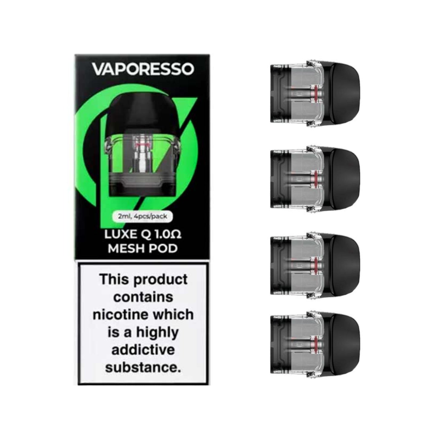 VAPORESSO LUXE Q 1.0MESH POD  3ML 4CT