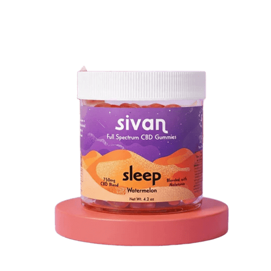 SIVAN CBD SLEEP GUMMIES WATERMELON 750MG
