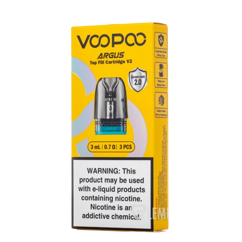 VOOPOO ARGUS V2 CARTIDGE 0.7OHM 3ML 3CT