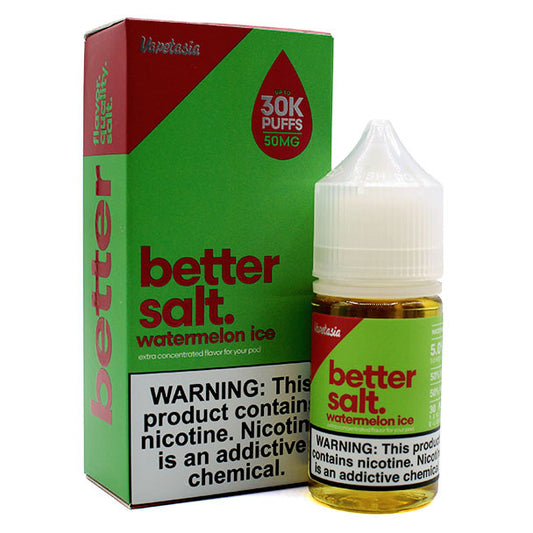 VAPETASIA BETTER SALT  WTRMELN ICE 30ML 50MG