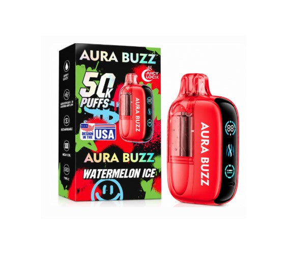 AURA BUZZ KIT WATERMELON ICE 50K