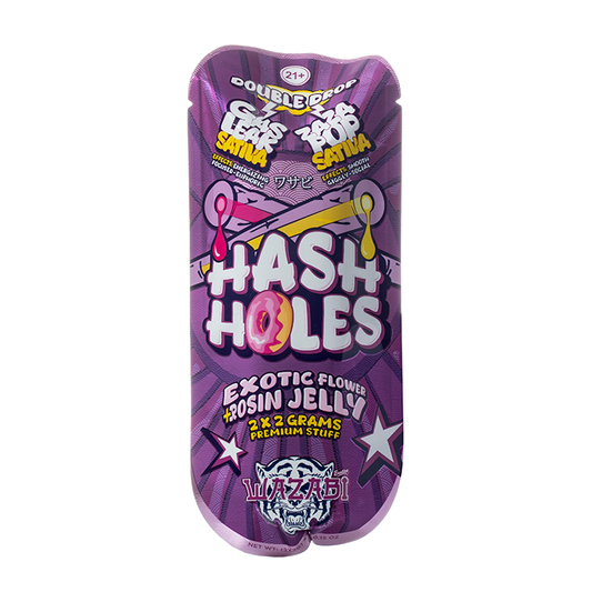 WAZABI DOUBLE DROP HASH HOLE GAS LEAK ZAZA POP FLWR STVA 2G