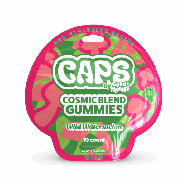 CAPS COSMIC BLEND GUMY WILD WATERMELON 10CT