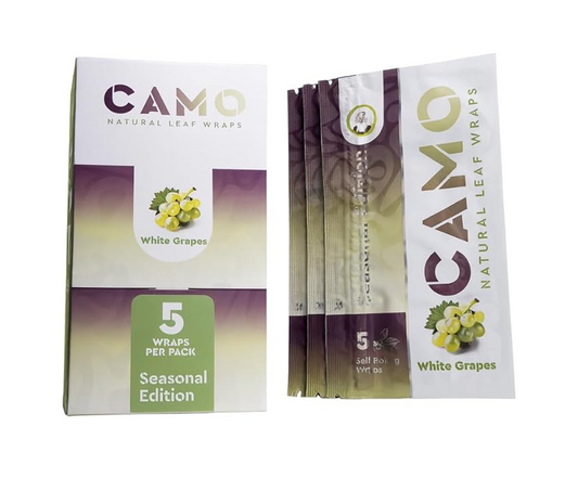 CAMO NATURAL LEAF WRAPS WHITE GRAPES