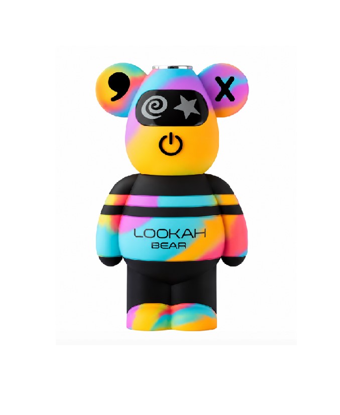 LOOKAH BEAR KIT BATTERY YELLOW TIEDYE 1CT 510V
