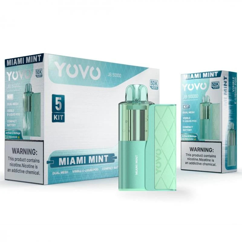 YOVO JB50000 KIT 50K |MIAMI MINT 50K |6976984855636|PKOF 5