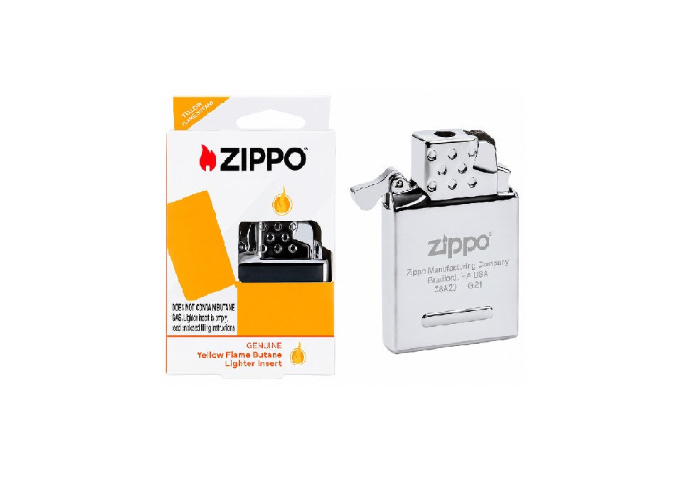 ZIPPO LIGHTER ZIPPO YELLOW FLAME BUTANE