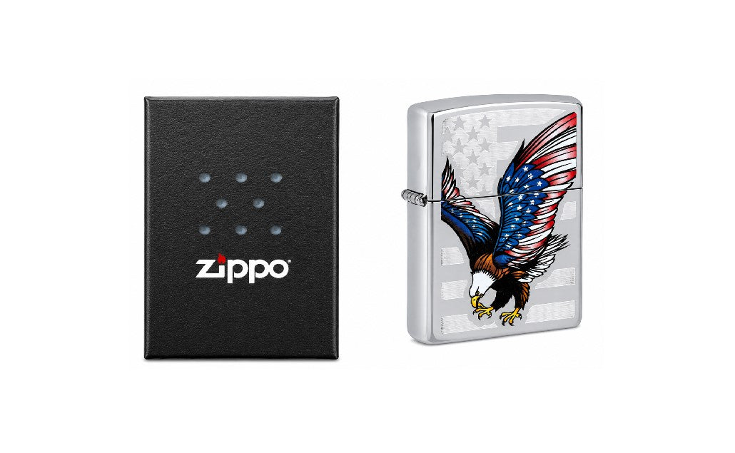 ZIPPO LIGHTER ZIPPO EAGLE FLAG  28449