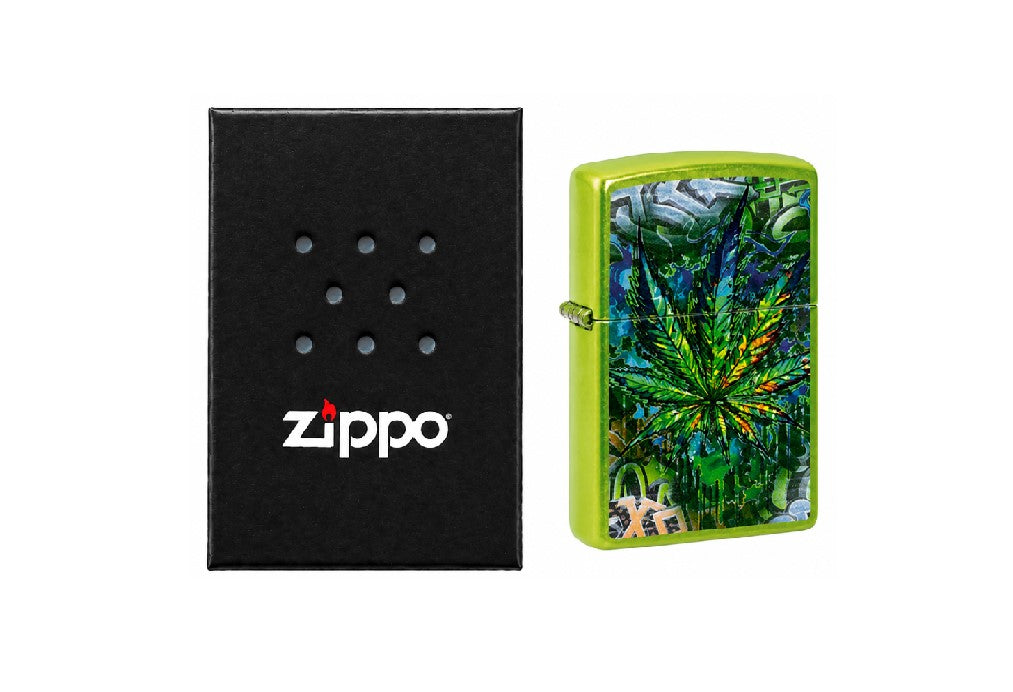 ZIPPO LIGHTER ZIPPO CANNABIS STREET  46846