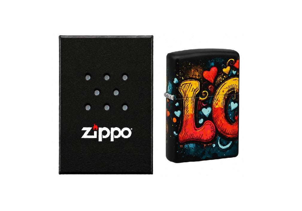 ZIPPO LIGHTER ZIPPO LOVE DESIGN 46283