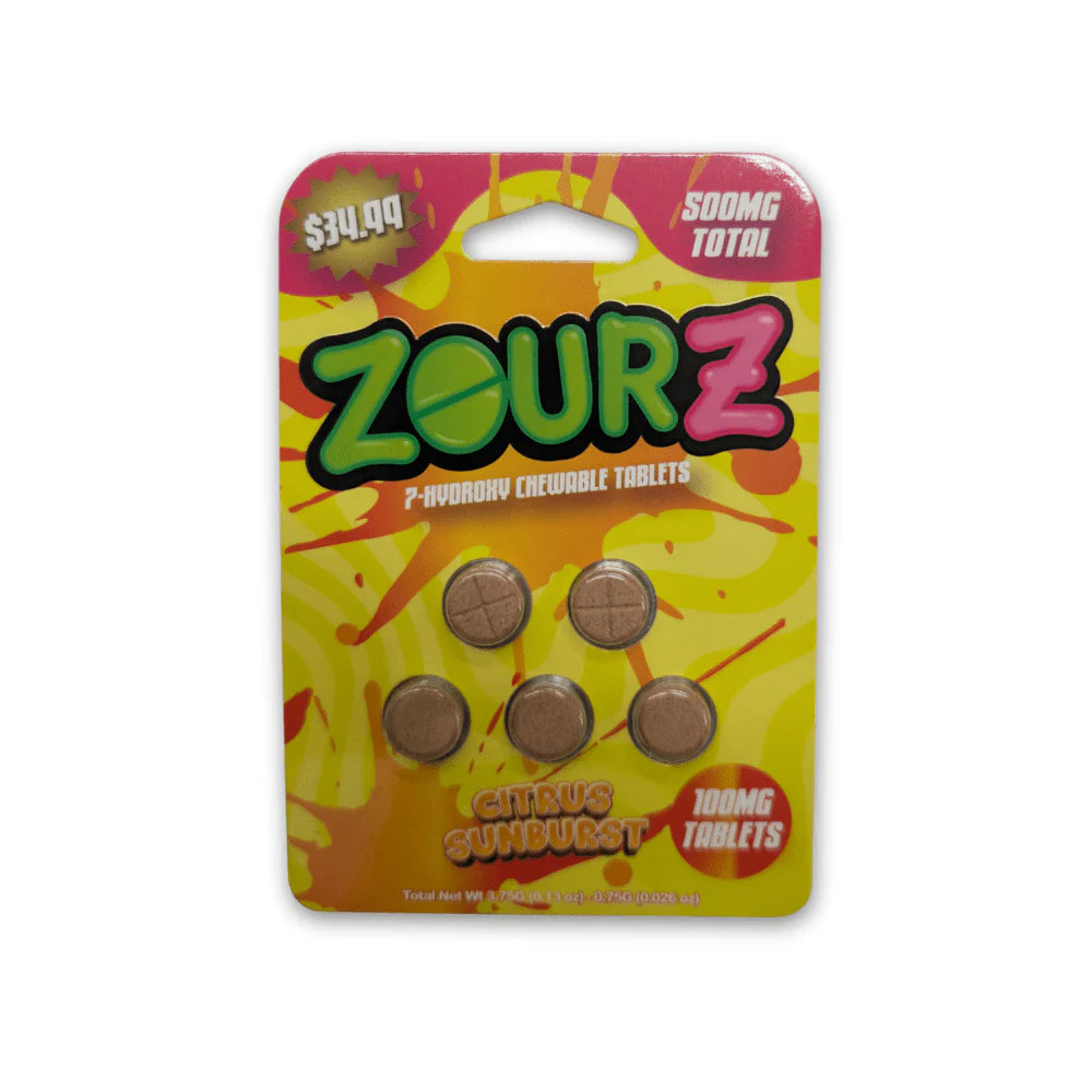 ZOUR Z 7HYDROXY CITRUS SUNBURST 500MG